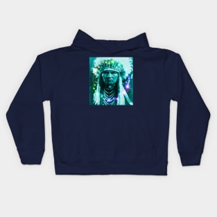 Magical Native American Chief Kids Hoodie